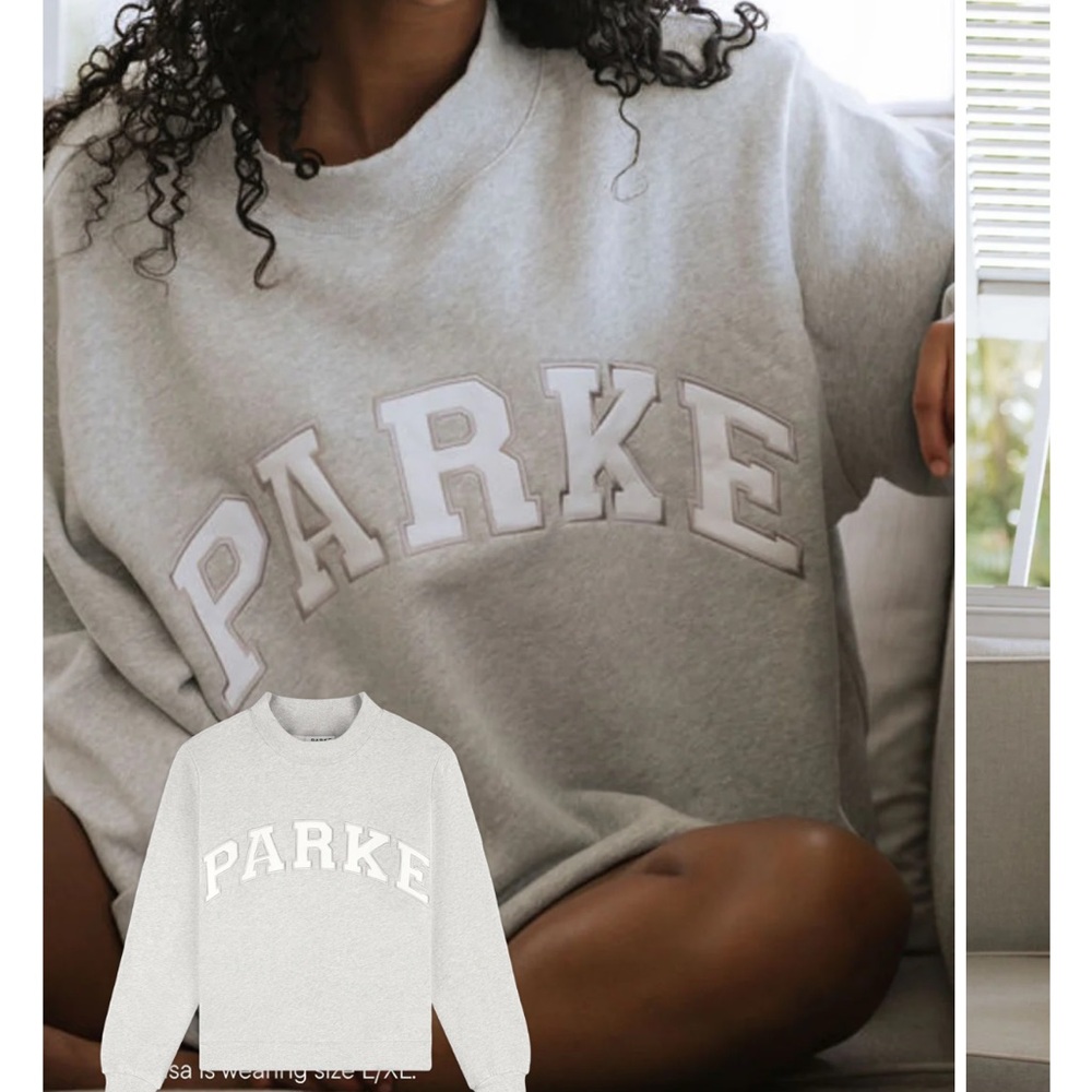 PARKE Gray Sweatshirt